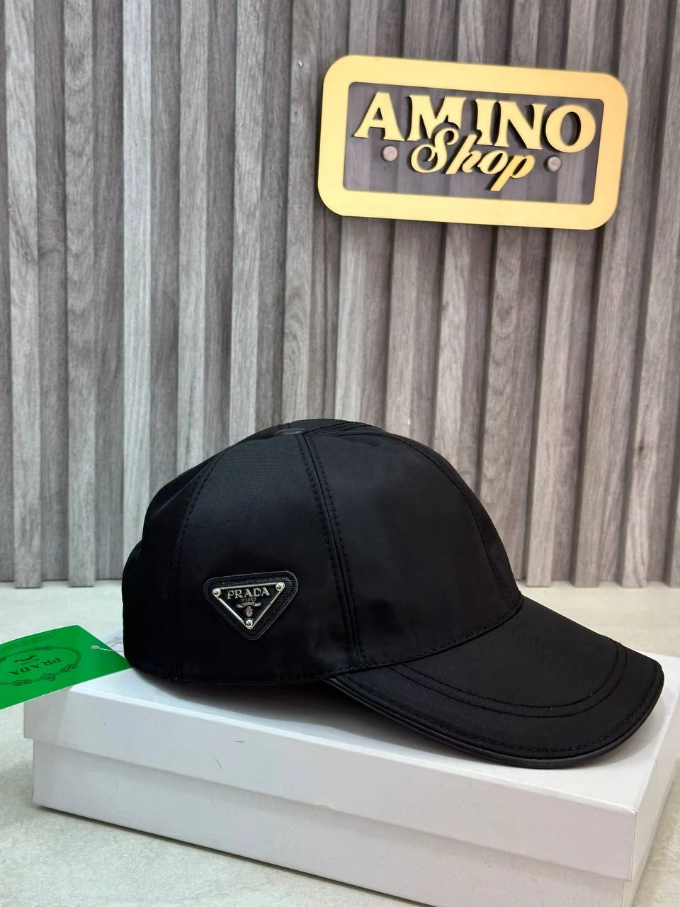 casquette prada noir