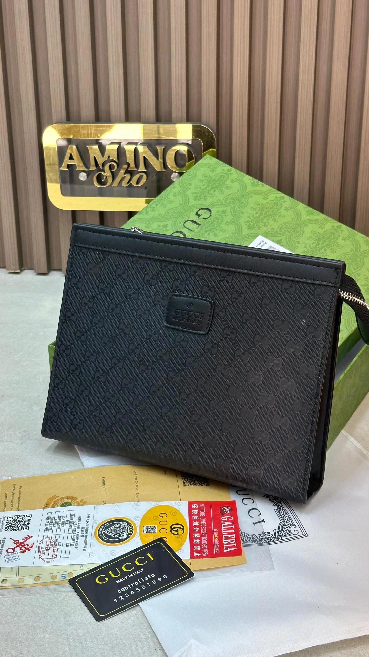 sac a main gucci black